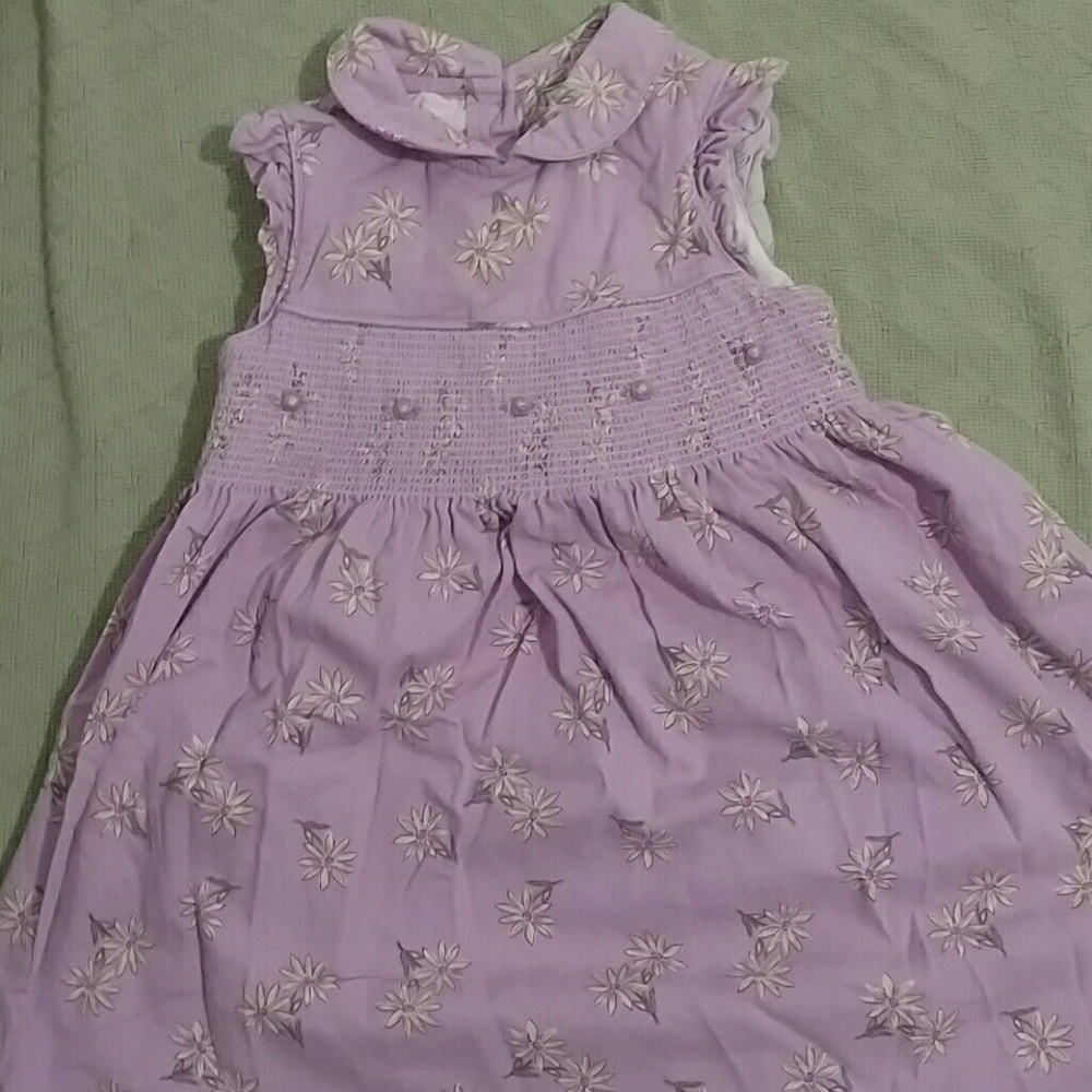 Laura Ashley purple kids dress