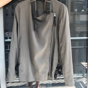All Saints wren biker jacket