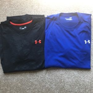 2 Under Armour Dri-Fit Tees