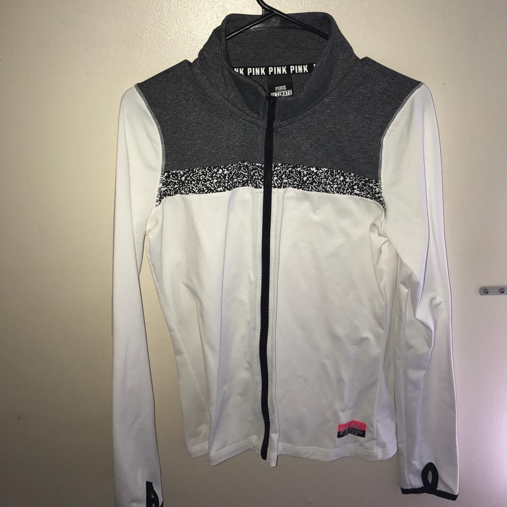 PINK! zip up jacket