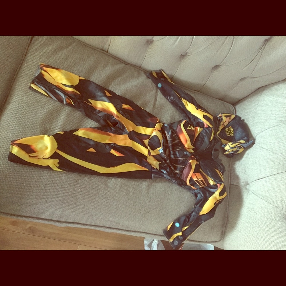 Transformers bumble bee costume 2t