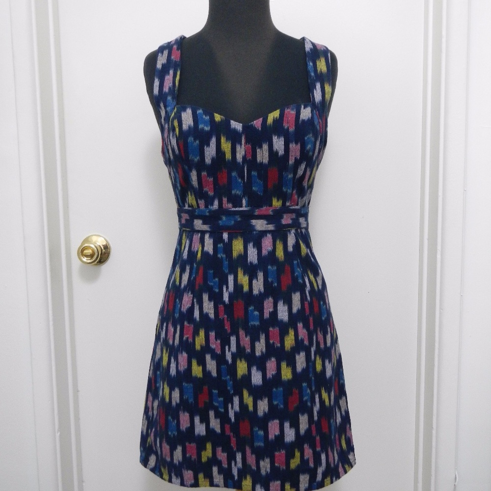 Cross back dress