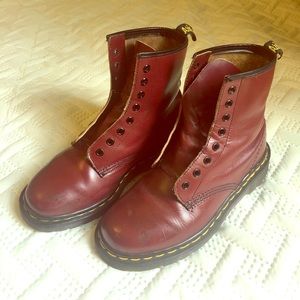 Maroon Dr. Martins original womens size 7