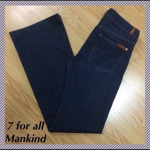7 for all Mankind Dojo flares - size 29 x 34.5"