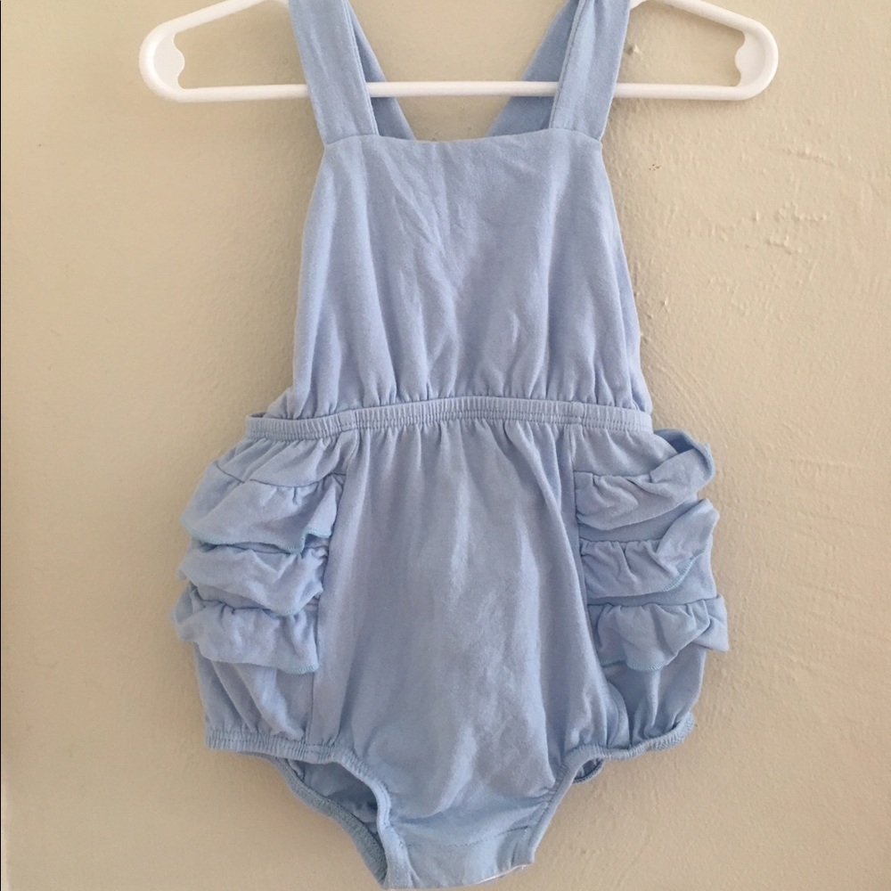 Alice + Ames Blue Romper 2T