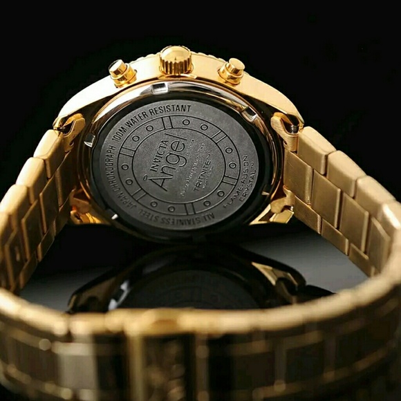 Brand new Invicta ladies 18k gold watch main image 4