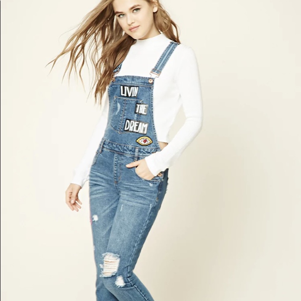 Fun comfy overalls