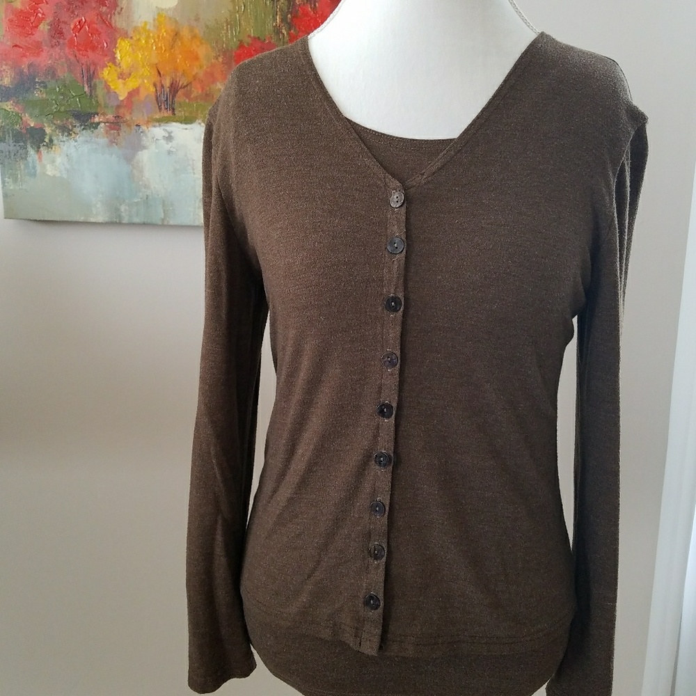 Cabo brown twinset. Small
