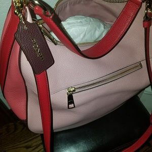Authentic Harley hobo Coach bag