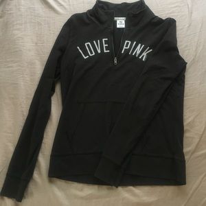 Love Pink 1/4 zip