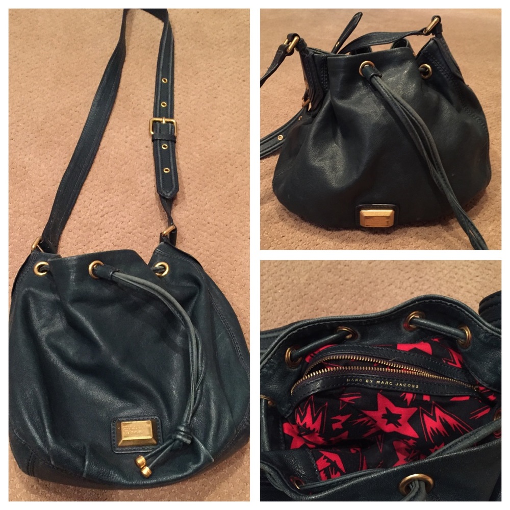 Marc by MJ leather cross body purse