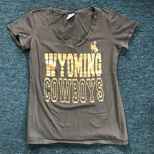 Wyoming cowboys t shirt