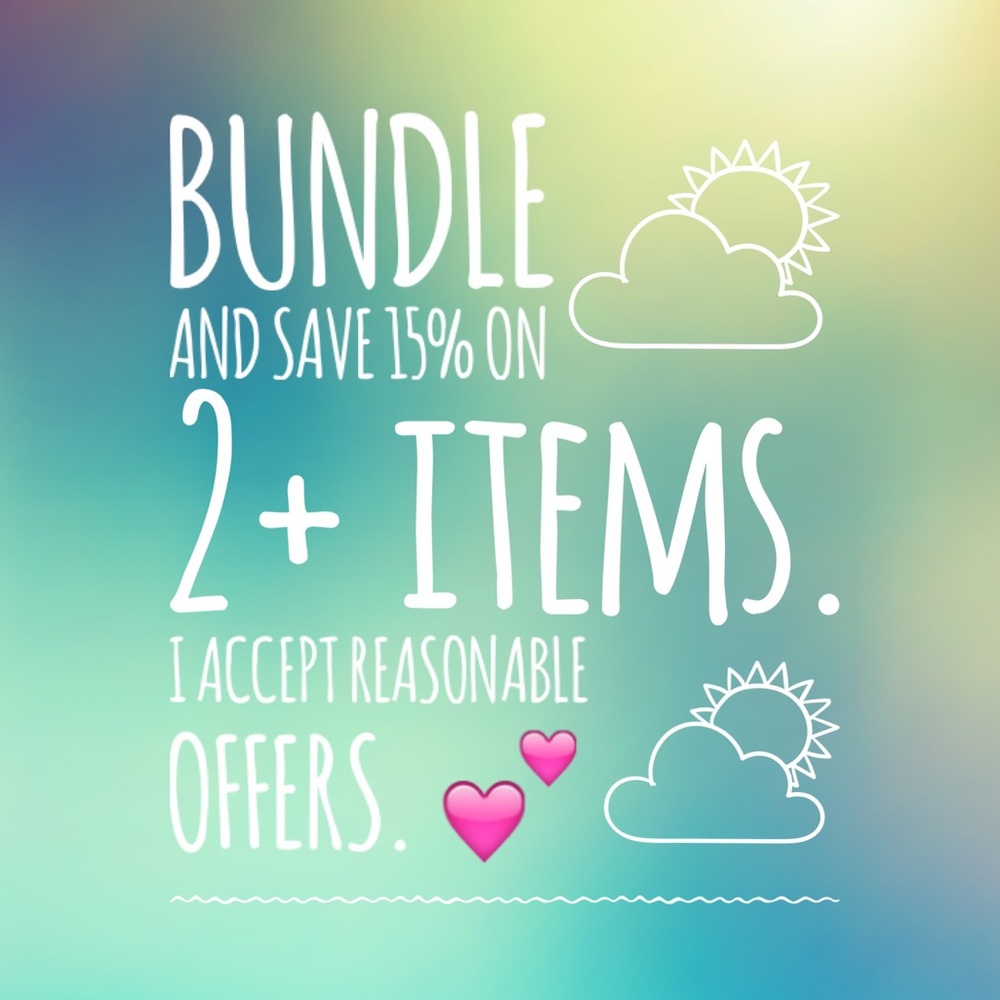 ☀️ Bundle and/or make and offer ☀️