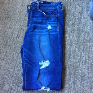 Distrstessed AE denim