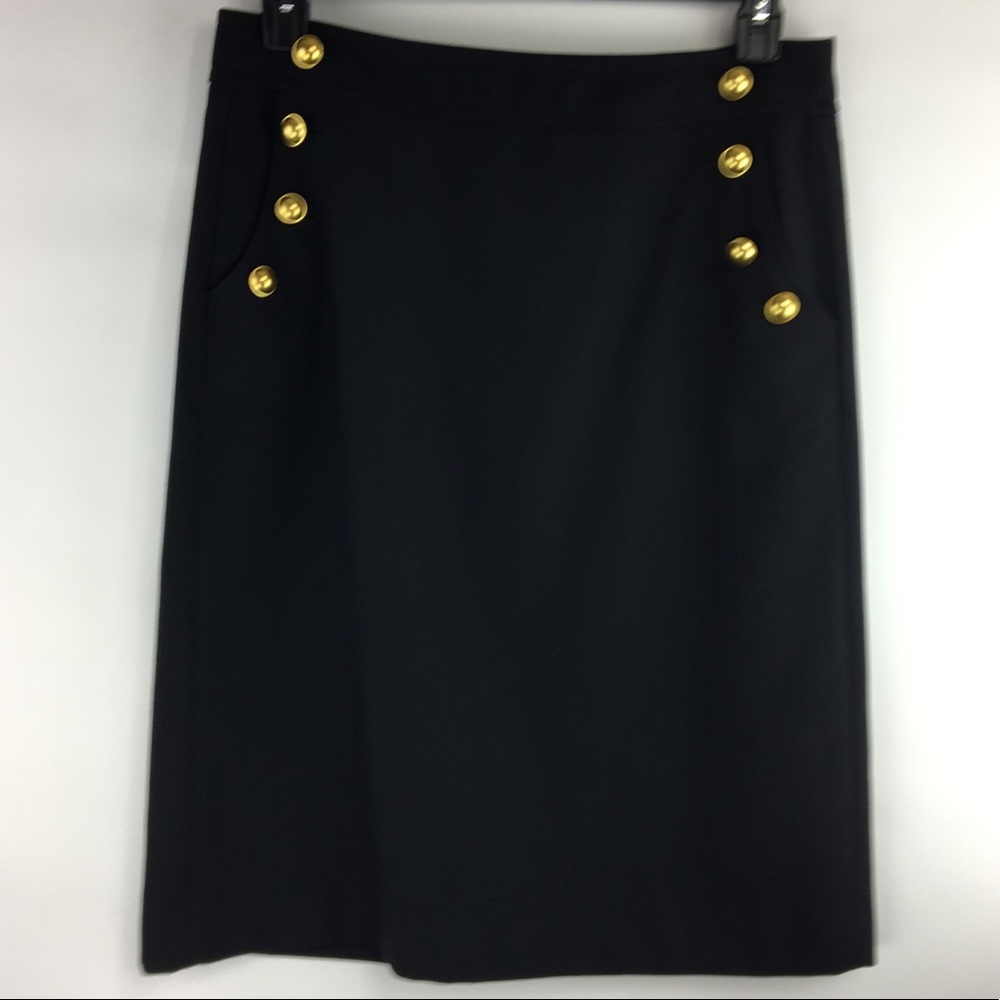 Ann Taylor LOFT Black Skirt Size 10