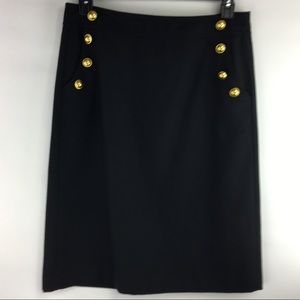 Ann Taylor LOFT Black Skirt Size 10