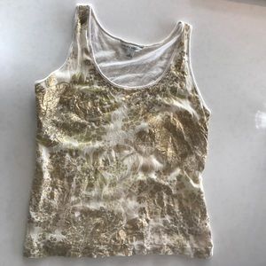 Banana Republic Gold Tank Top