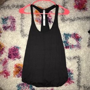Lululemon black 105F singlet size 4
