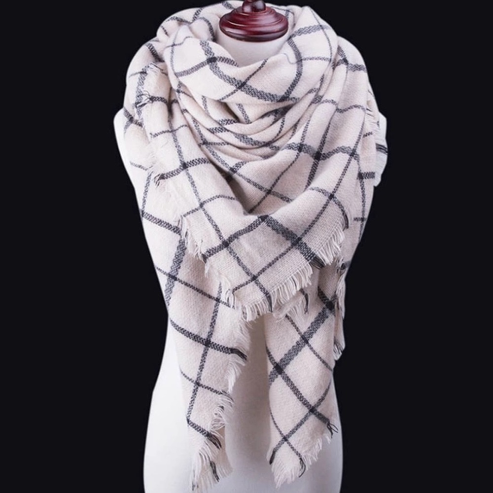 | SOFT PLAID SCARF | - Picture 2 of 4