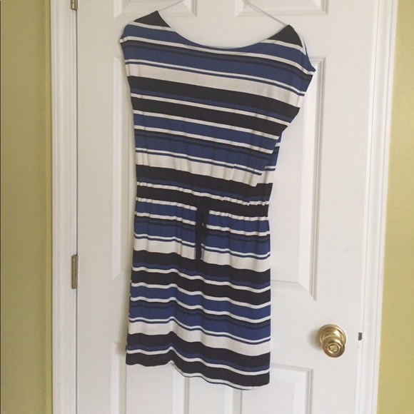 Striped casual dress. - Picture 1 of 3