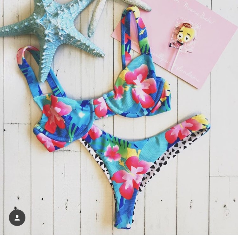 An unworn Original MOANA bikini