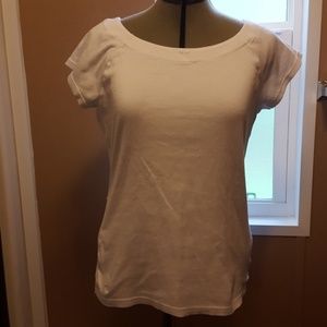 L White Tee by Ralph Lauren