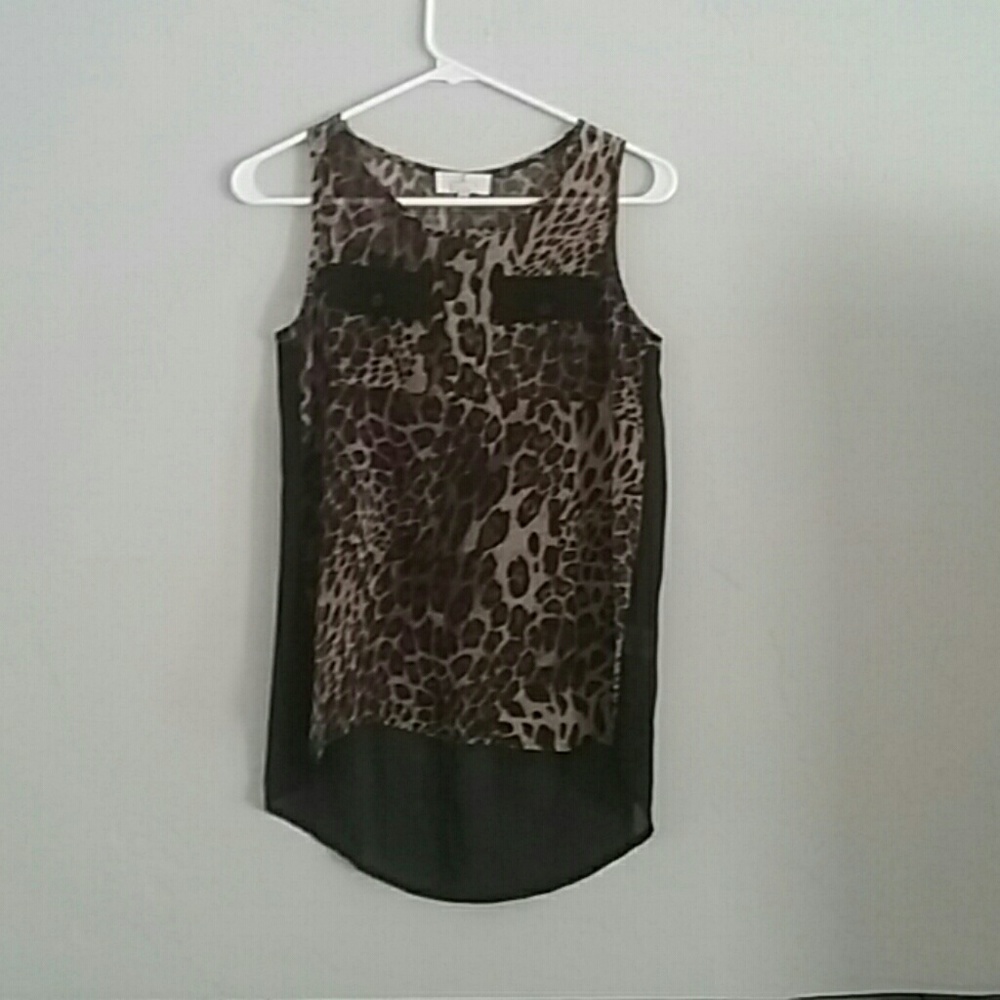 Lepord print shirt