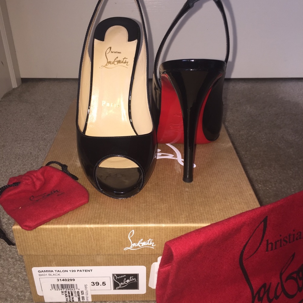 slingback louboutin