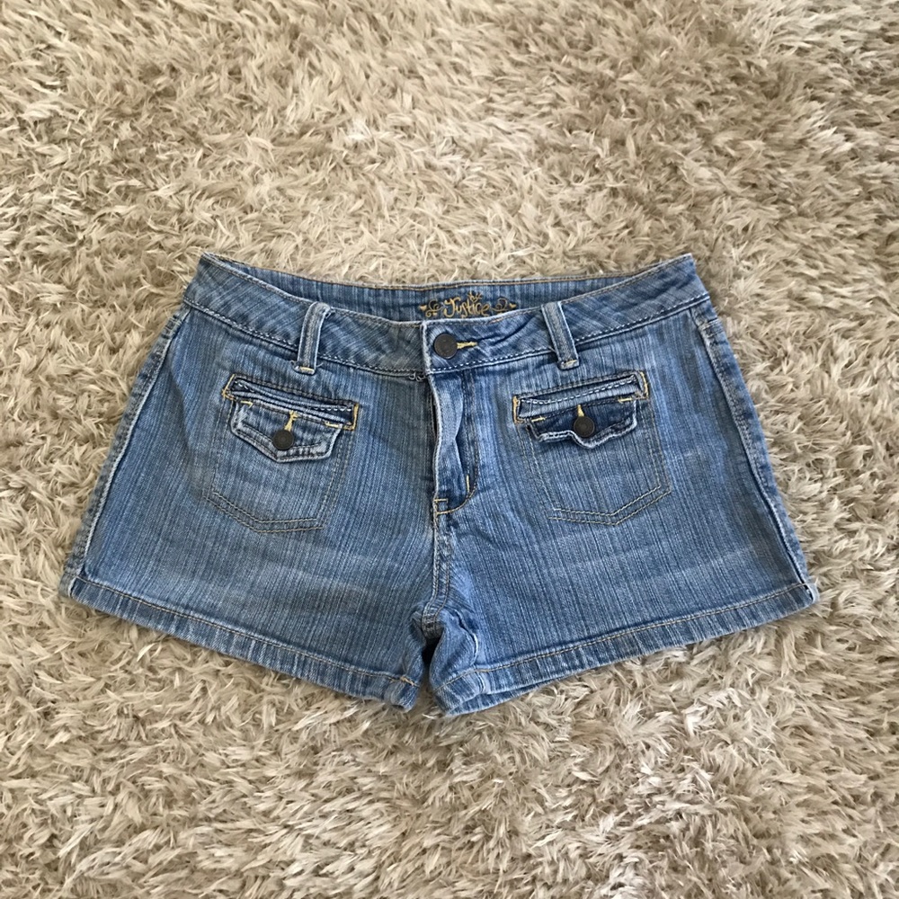 JUSTICE Junior Denim Shorts