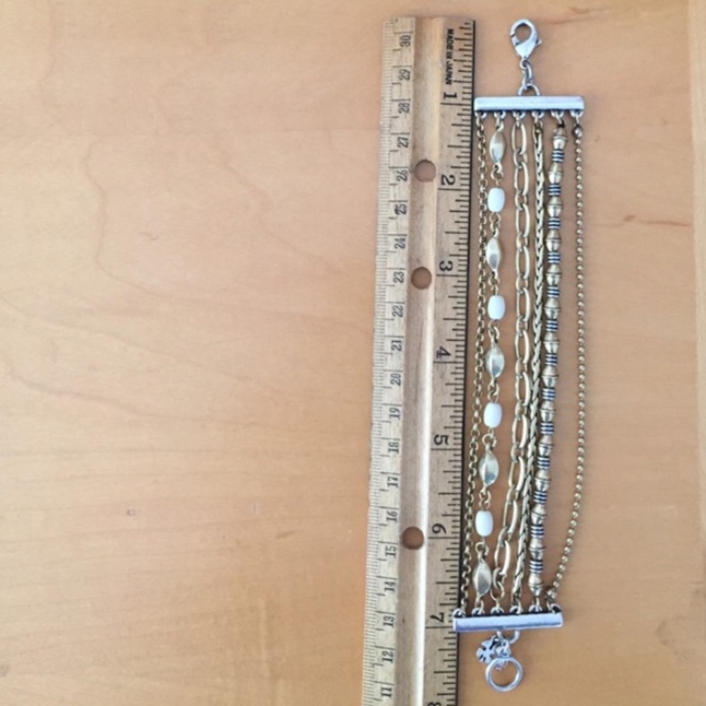 Gold and Silver Lucky bracelet