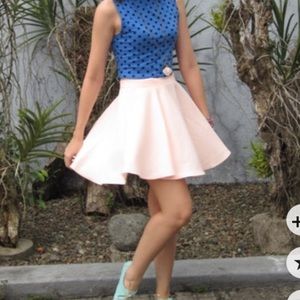 Peach skirt from forever21