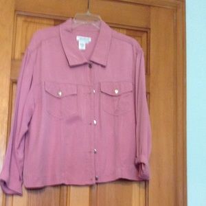 2 piece jacket and skirt.