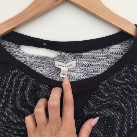 Silence & noise crop sweater - Picture 3 of 3