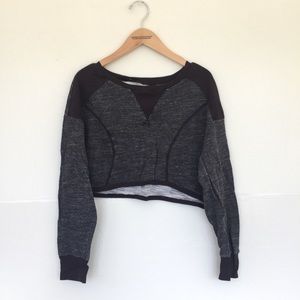 Silence & noise crop sweater