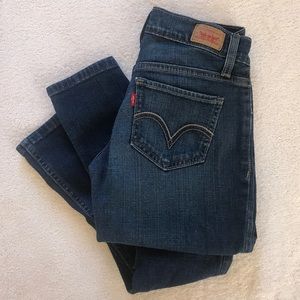 Levi's 524 skinny jeans