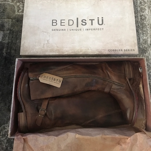 Bed Stu Shoes - BedStu Glaye Teak Rustic Cobbler Series new