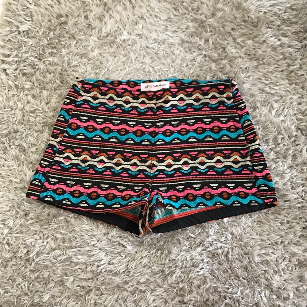 H&M x Coachella Knitted Shorts