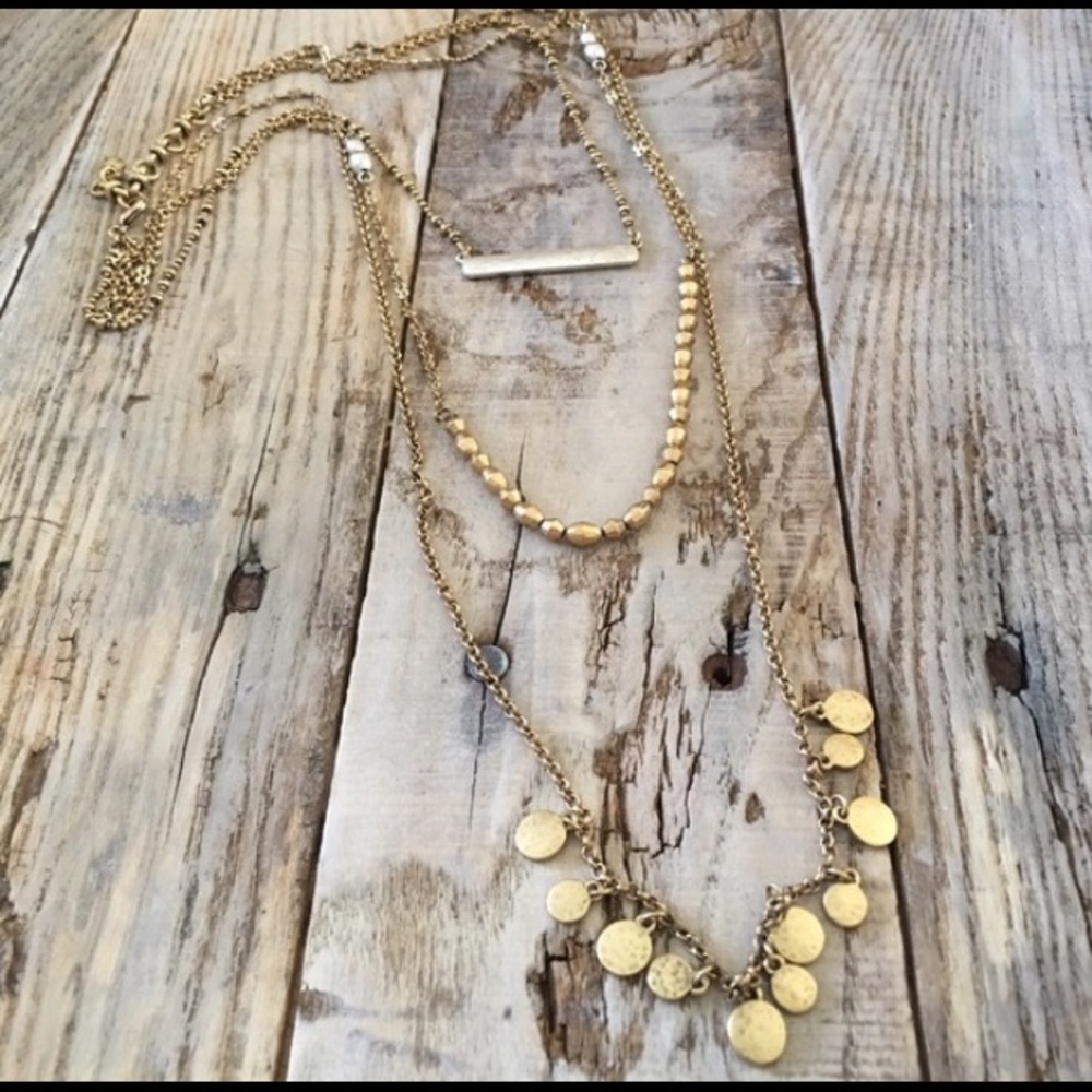 Lucky Brand Gold and Silver Necklace