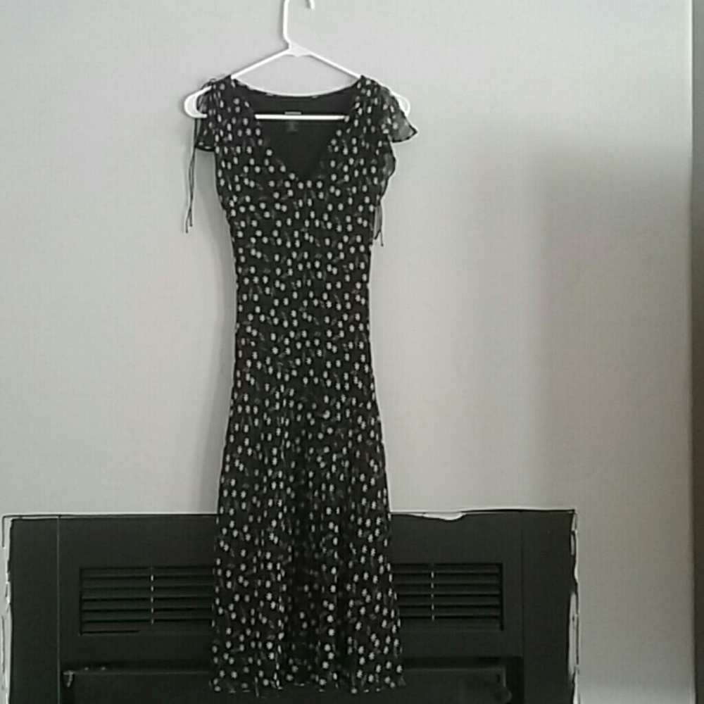 Floral print dress