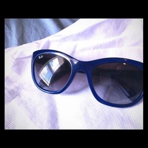 Authentic Rayban Sunglasses (acetate), blue.