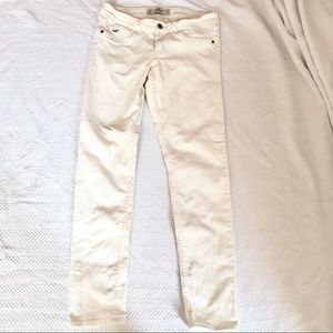 Womens White Hollister Jeggings