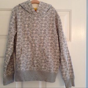 Mini Boden grey and yellow sweatshirt