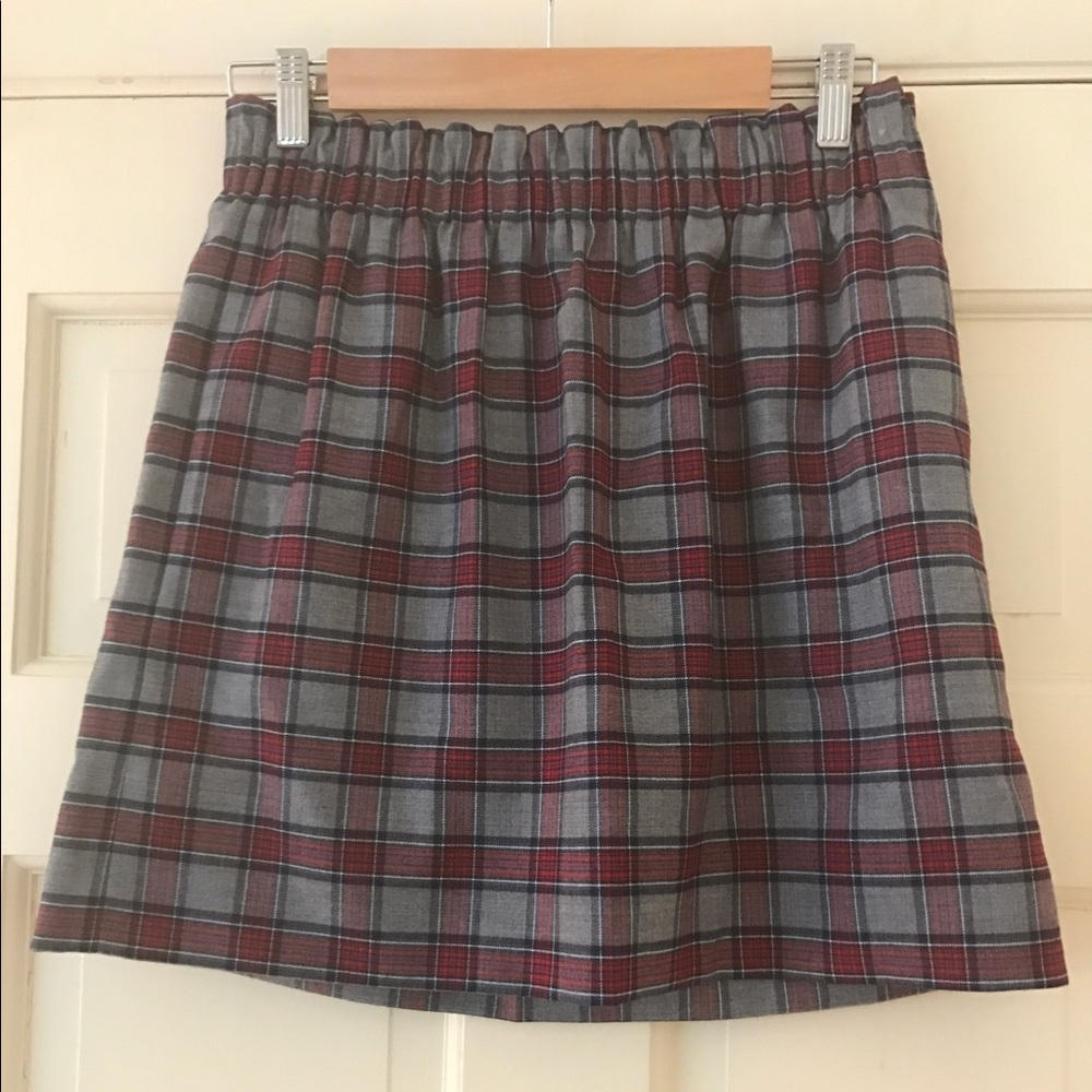 J. Crew Plaid Skirt