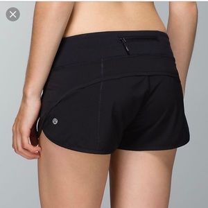 Lululemon speed short size 8