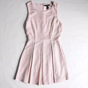 Forever 21 Pastel Pink and Gold Dress