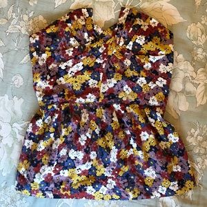 Anthropologie Peplum Top