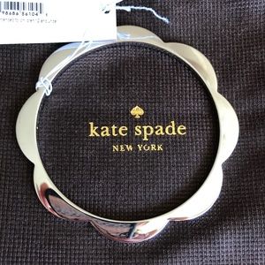 NWT Kate Spade SWEETHEART SCALLOPS bracelet