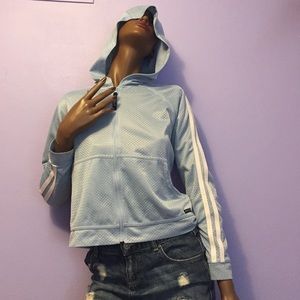 Athleta mesh workout jacket