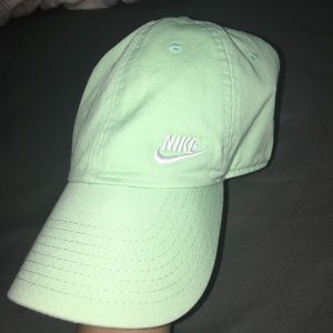 Mint colored Nike hat
