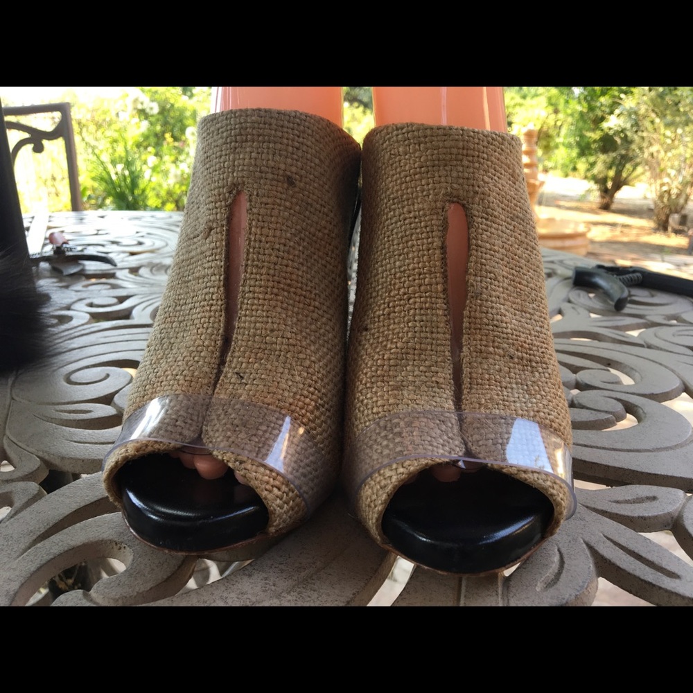 Toga Archives Mixed Media Heels